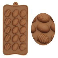 Силиконовая форма для шоколада Пасхальные Яйца